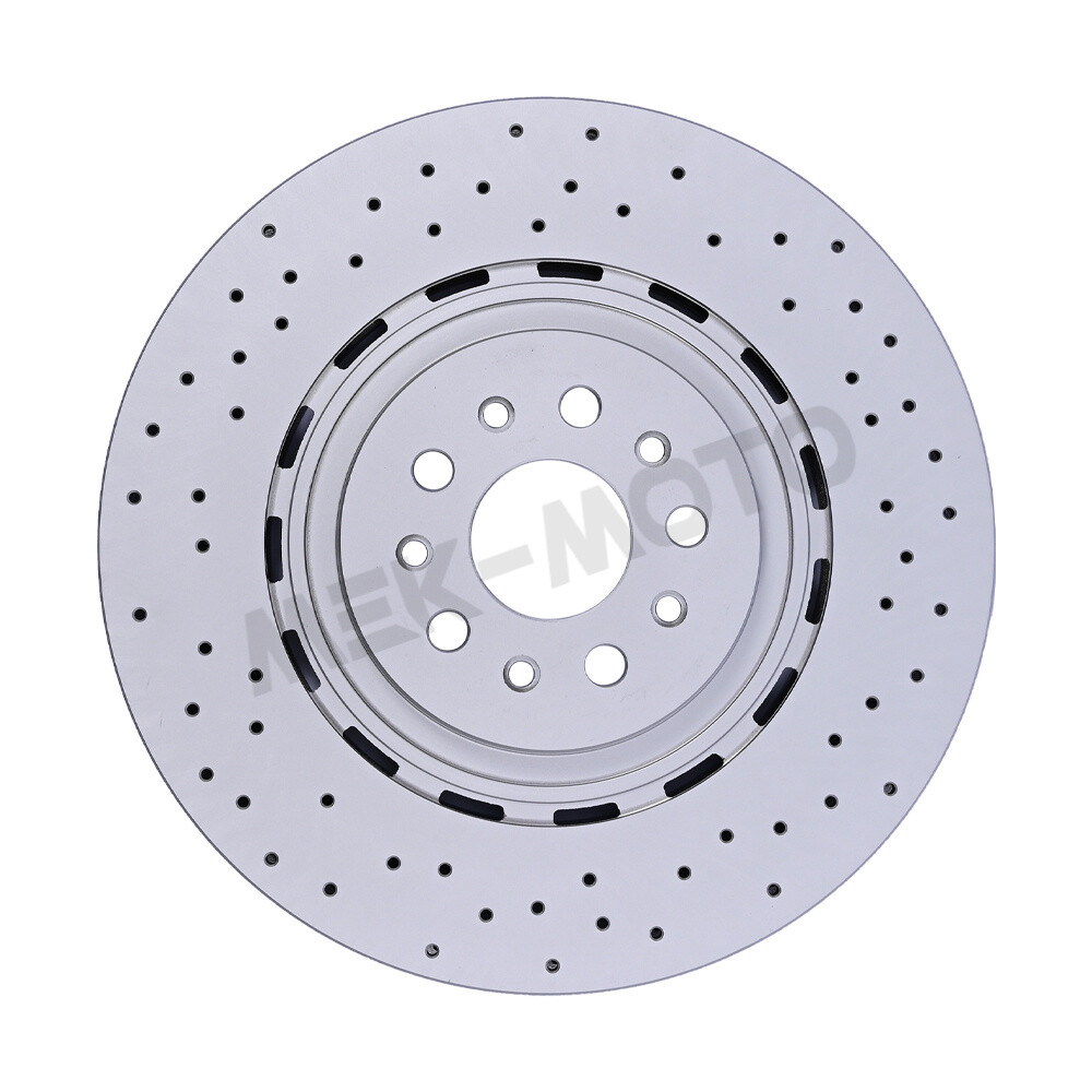 2Pcs Front Brake Disc Dimpled Rotors For Maserati Levante S  2017-2022 New