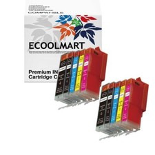 10 Pack PGI-250XL CLI-251XL Ink Cartridge Fit PIXMA MG5420 MG5520 Printer
