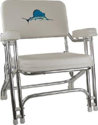 Springfield Marine Deck Chair W/ Sail Fish Embr. 1080021-EMB