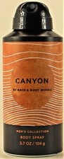 Bath  Body Works CANYON Deodorizing Body Spray for Men 3.7OZ