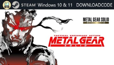 NEU Computer Spiel Metal Gear Solid Master Collection Version Key Code für STEAM