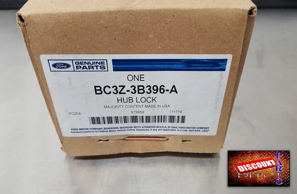 2011-2024 SET FORD SUPER DUTY Auto Lock Hubs PC3Z-3B396-A (BC3Z-3B396-A) Foto 3 de 4
