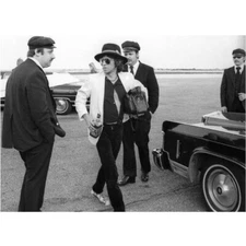 Rolling Stones Keith Richards at some Airport