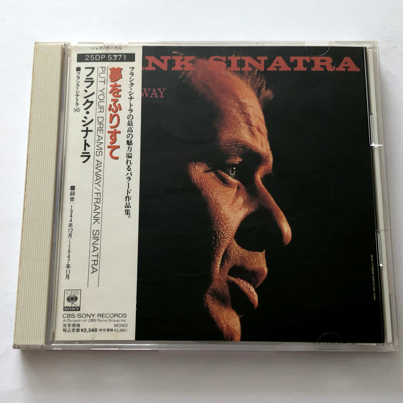 Frank Sinatra – Put Your Dreams Away (Japan CD 1989) CBS/Sony 25DP-5371