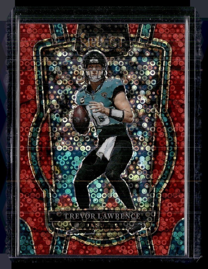 2022 SELECT RED DISCO CLUB LEVEL /49 TREVOR LAWRENCE JAGUARS