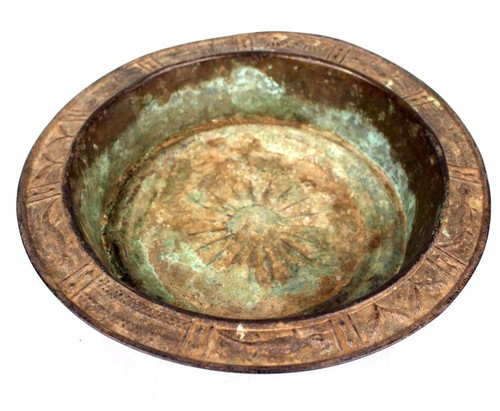 Art African Easter Kunst Cuvette Bronze Ashanti - 32,5 CMS - Picture 4 of 8
