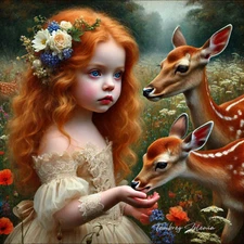 animals, original, country, realistic, surrealism, fairy, children 