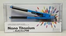 Babyliss Pro Nano Titanium 1" Ceramic 450º Flat Iron BNT2071SPC