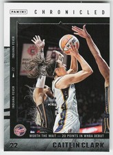 2025 Panini Caitlin Clark Chronicled #2 Caitlin Clark BASKETBALL Indiana Fever