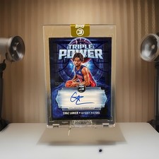 🔥2025-26 Topps 3 Chaz Lanier Triple Power Auto 12/15 Detroit Pistons 👀