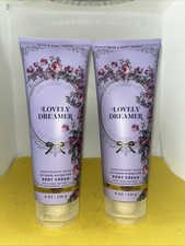 2 BATH BODY WORKS LOVELY DREAMER ULTIMATE HYDRATION BODY CREAM 8 OZ
