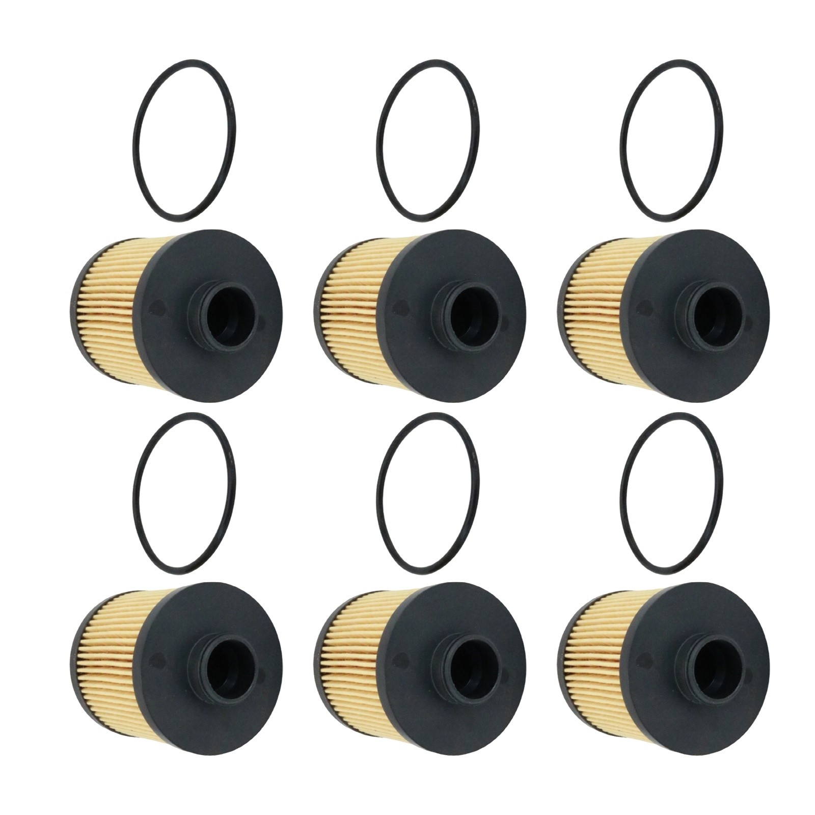 6Pcs New Oil Filter For Lamborghini Gallardo 07L115561C 2004-2008 US