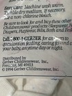 NEW Vintage 1994 3 Pack Pink Floral GERBER ONESIES BABY GIRL XL 100% Cotton USA — photo 5
