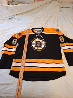 Reebok Boston Bruins NHL Hockey Jersey Gulya #88 Size 56 Black Gold White