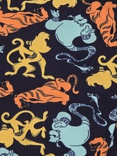 Lularoe OS Leggings- NWOT- Disney- RARE- Aladdin- Genie, Abu, Raja Geometric