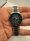 VINTAGE Seiko Baby Arnie H556-5020 Quartz Mens Stainless Steel Watch RUNNING