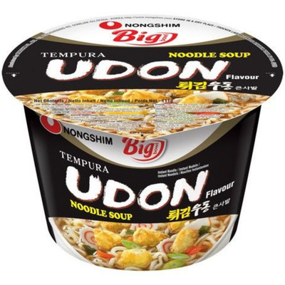 Nongshim Instantnudeln Udon Tempura Big Bowl Cup 111g
