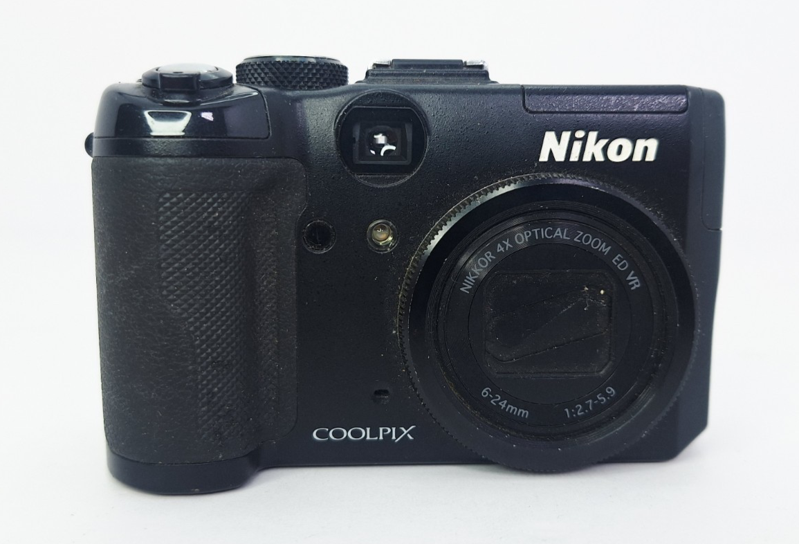 Nikon COOLPIX P6000 Black Compact Digital Camera 13.5 MP 4x