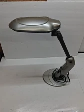 Hampton Bay Desk Lamp Model 1127 Gray Lights of America Sun Light