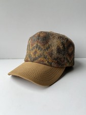 Vintage Carhartt Snapback Hat Aztec Southwestern Print Outdoor Rare Made In USA