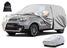 Kayme 6 Layers SUV Car Cover Custom Fit for Kia Soul 2009-2025 Waterproof A...