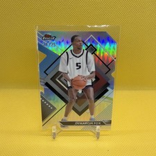 2023-24 Topps Finest Rare Deaaron Fox 157 Silver Die Cut 25