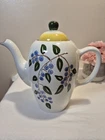 Vintage Stangl Pottery Blueberry Pattern Coffee Pot EUC