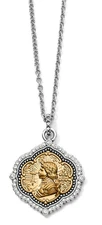 Brighton Art & Soul Joan Of Arc Necklace Style JM2972 MSRP: $88 NWT