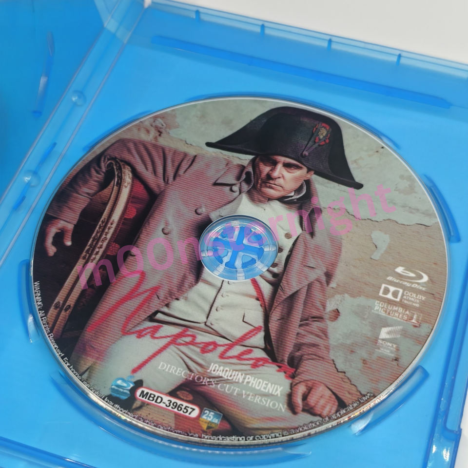 [BLU-RAY] Napoleon (2023) Action DVD High Quality Audio (The Director's ...