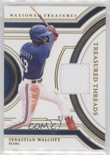 2024 Panini National Treasures Treasured Threads 91/99 Sebastian Walcott 1n2n