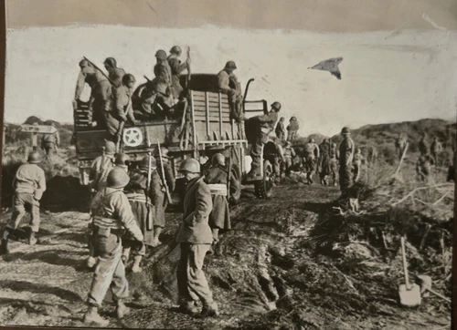 American And British Forces In North Africa, WW2 1943, Original Press Photo