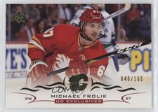 2018-19 Upper Deck UD Exclusives /100 Michael Frolik #276 11yl