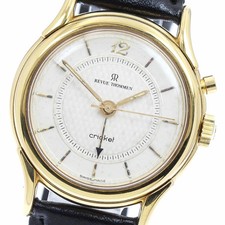 Revue Thommen Orologio Uomo Cricket Sveglia B+N Carica Manuale