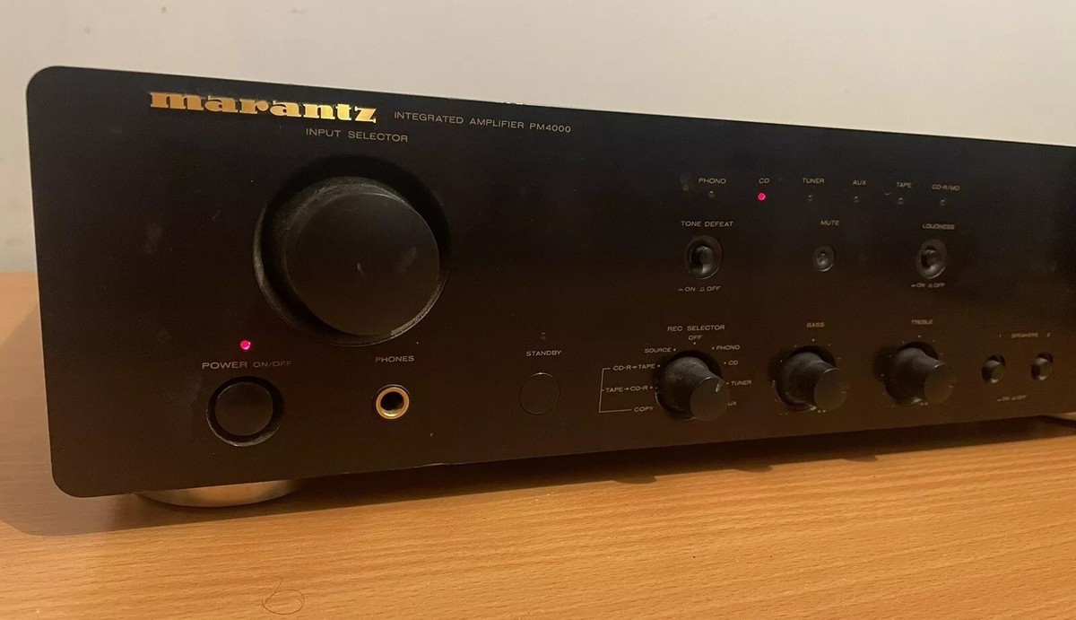 marantz プリメインアンプPM4000 Marantz PM4000 Amplifier - Phono - Remote