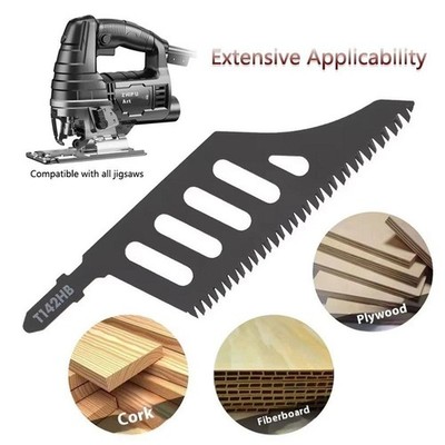 1/3/5x Jigsaw Blade for Wood T Shank HCS T142HB unregelmäßig Stichsägeblätter