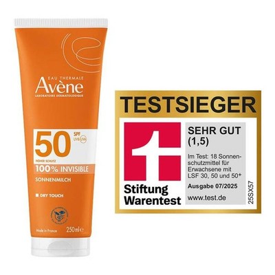 Avene Sonnenmilch SPF 50 · 250 ml · PZN 19129475