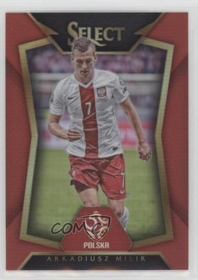 2015-16 Panini Select Red Prizm 120/199 Arkadiusz Milik #81 Rookie RC 4t7