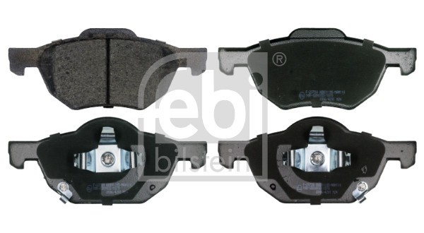 Vorderachse Febi Bilstein 116315 Bremsbelagsatz, Scheibenbremse FüR Honda-image