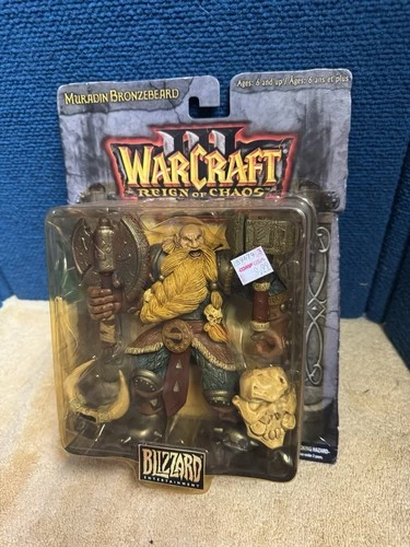 Warcraft 3: Reign of Chaos Muradin Bronzebeard Action Figure New In Box