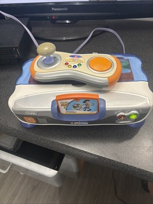 Vtech V.Smile V-Motion Active Learning Gray Console w/ 12Cartridge games/Tested
