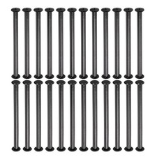 24 Sets Chicago Screws 75mm l Galvanized Iron Chicago Screw Binding Post
