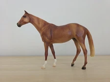 Breyer Traditional Model Horse LET'S GO RACING Touch of Class #1727 Chestnut