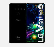 LG V50 ThinQ 5G 128GB Unlocked 16MP Camera Android Smartphone Black Unlocked