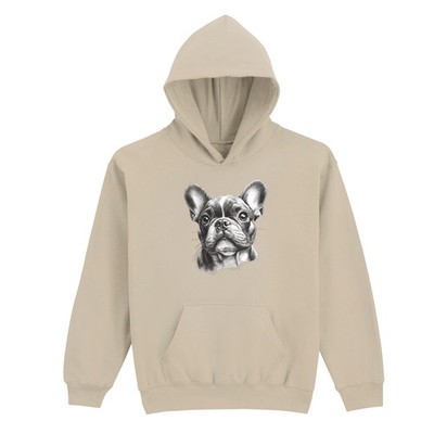 Französische Bulldogge Hunderasse Tiere Kinder Hoodie Kinder Kapuzenpullover