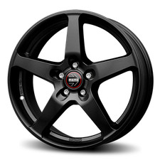 CERCHIO IN LEGA PER VOLKSWAGEN POLO 7,0J16" 5X100 40 72,30 MOMO FIVE NERO OPACO