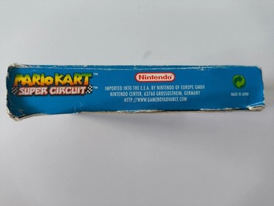 Mario Kart Super Circuit - Nintendo Game Boy Advance Gba - Pal Eu