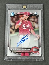 Ichiro Cano Hernandez 2025 1st Bowman Auto Chrome Prospect Autographs Reds