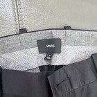 Vince Black Slacks Tuxedo Men Size 30 Cotton — photo 3