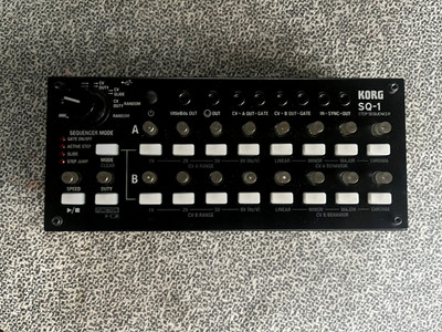 Korg SQ-1 Sequencer Portable Hardware Synth Controller - Great Condition