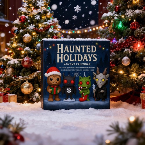 Haunted Holidays 2025 Advent Calendar, 24 Days Christmas Countdown Calendars - Picture 5 of 6